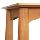 Cherry Moon End Table by Maple Corner Woodworks, handcrafted from solid hardwood with smooth grain, showcasing expert Vermont craftsmanship.