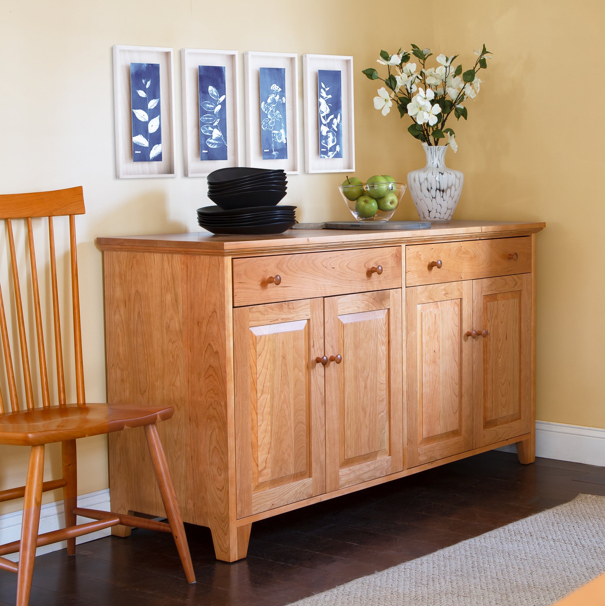 Lyndon Furniture Classic Country Buffet with drawers.