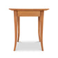 A small wooden Classic Shaker Flare Leg End Table by Lyndon Furniture.