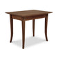 Classic Shaker Flare Leg End Table by Lyndon Furniture, featuring elegant tapered legs and a timeless handcrafted design in natural wood finish.