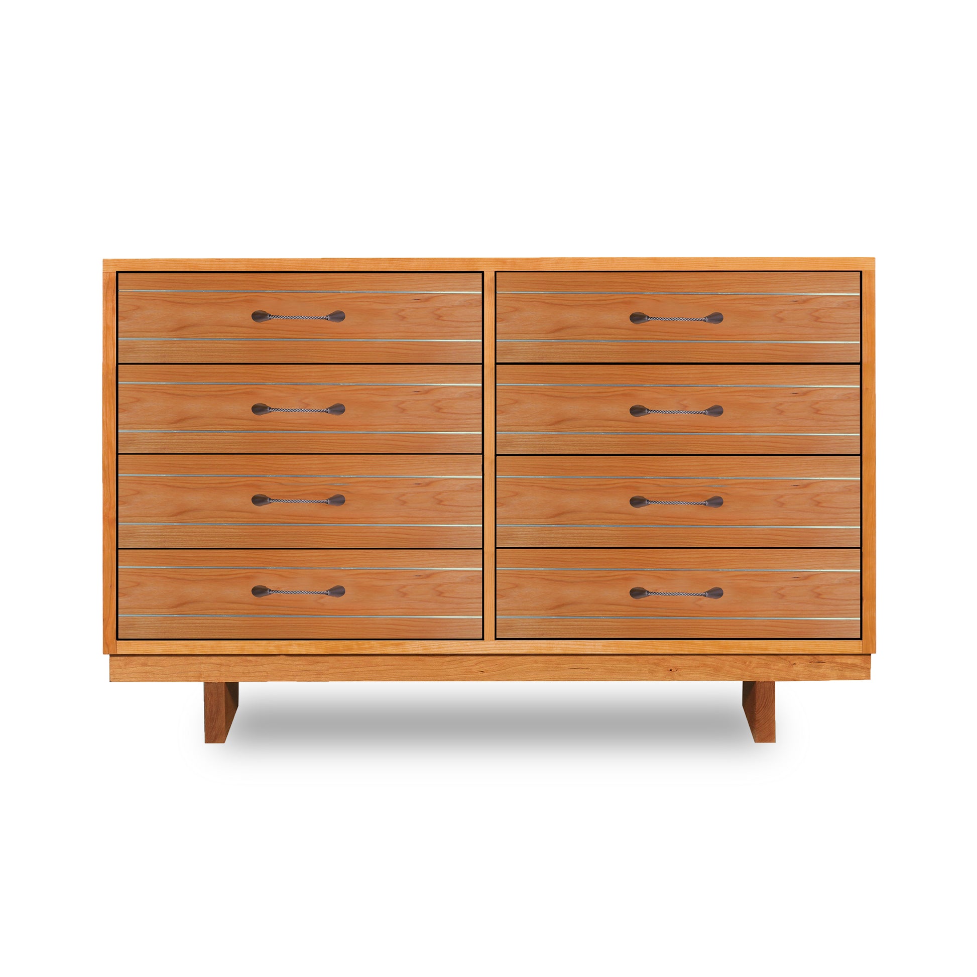 Contemporary Cable 8-Drawer Dresser Made in Vermont Vermont Woods Studios Contemporary Cable 8-Drawer Dresser Made in Vermont Vermont Woods Studios