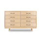 Vermont Furniture Designs Contemporary Cable 8-Drawer Dresser showcasing premium American craftsmanship and modern style.
