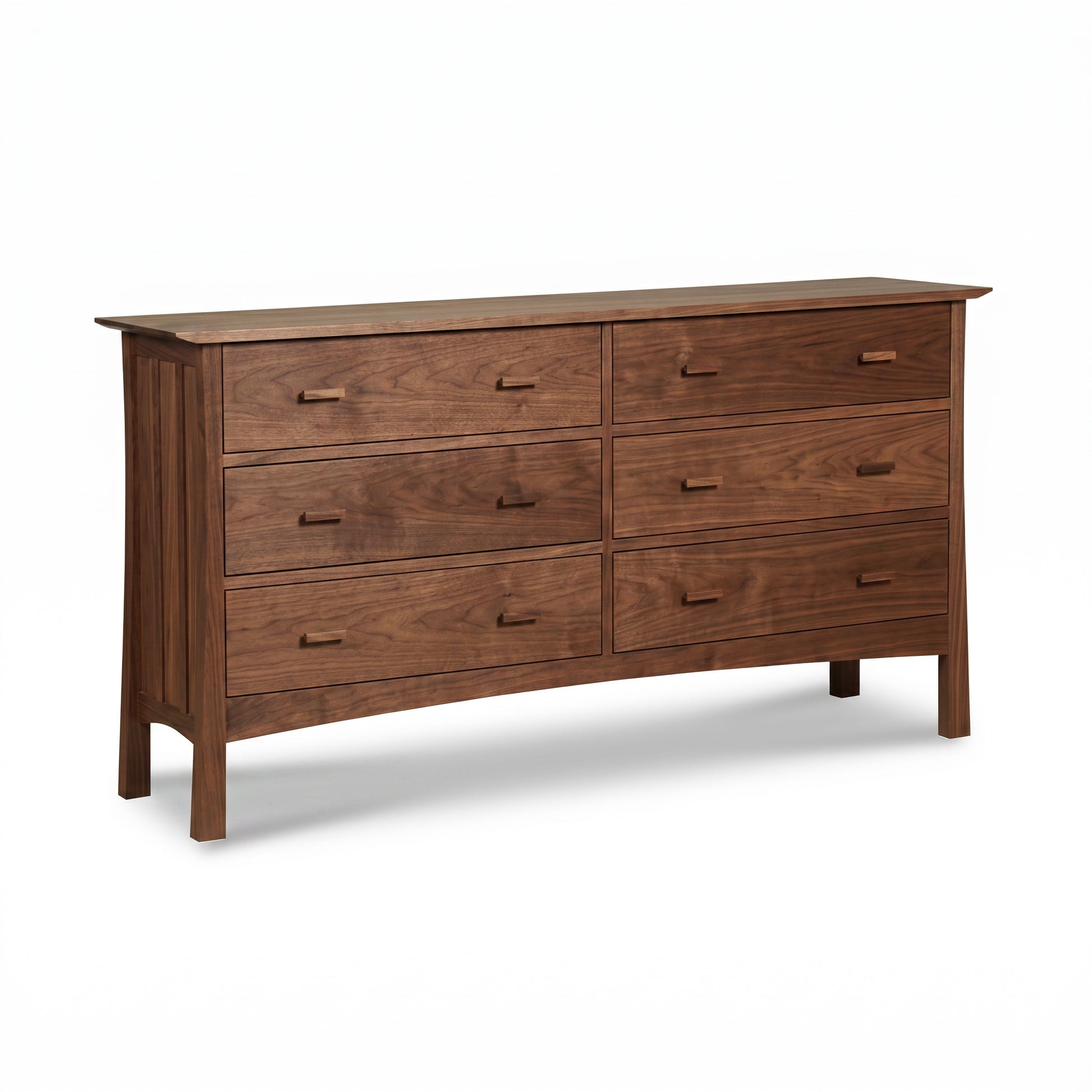 Contemporary Craftsman 6-Drawer Dresser