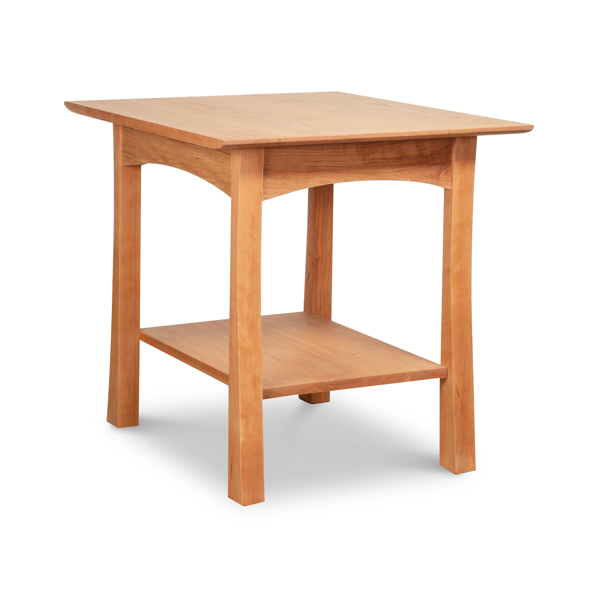 Contemporary Craftsman Console Coffee Table – Solid Wood – Vermont