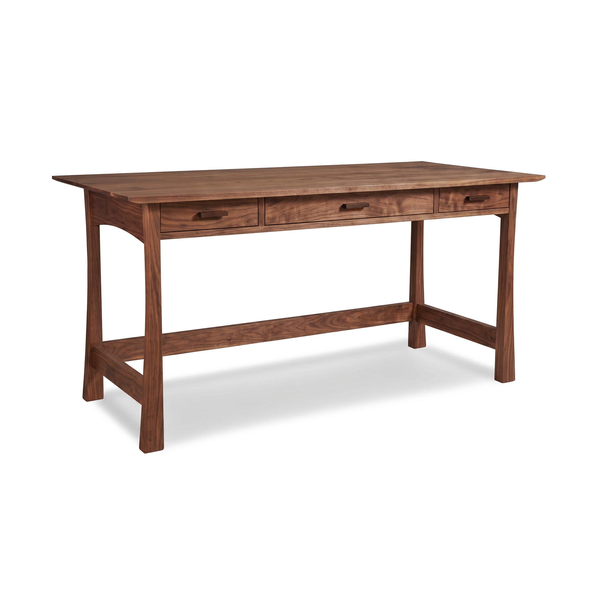 Contemporary Craftsman Library Desk – Made in Vermont – Vermont