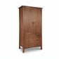Contemporary Craftsman Tall Armoire by Vermont Furniture Designs, shown with 2 doors, 3 drawers, and a solid wood construction.