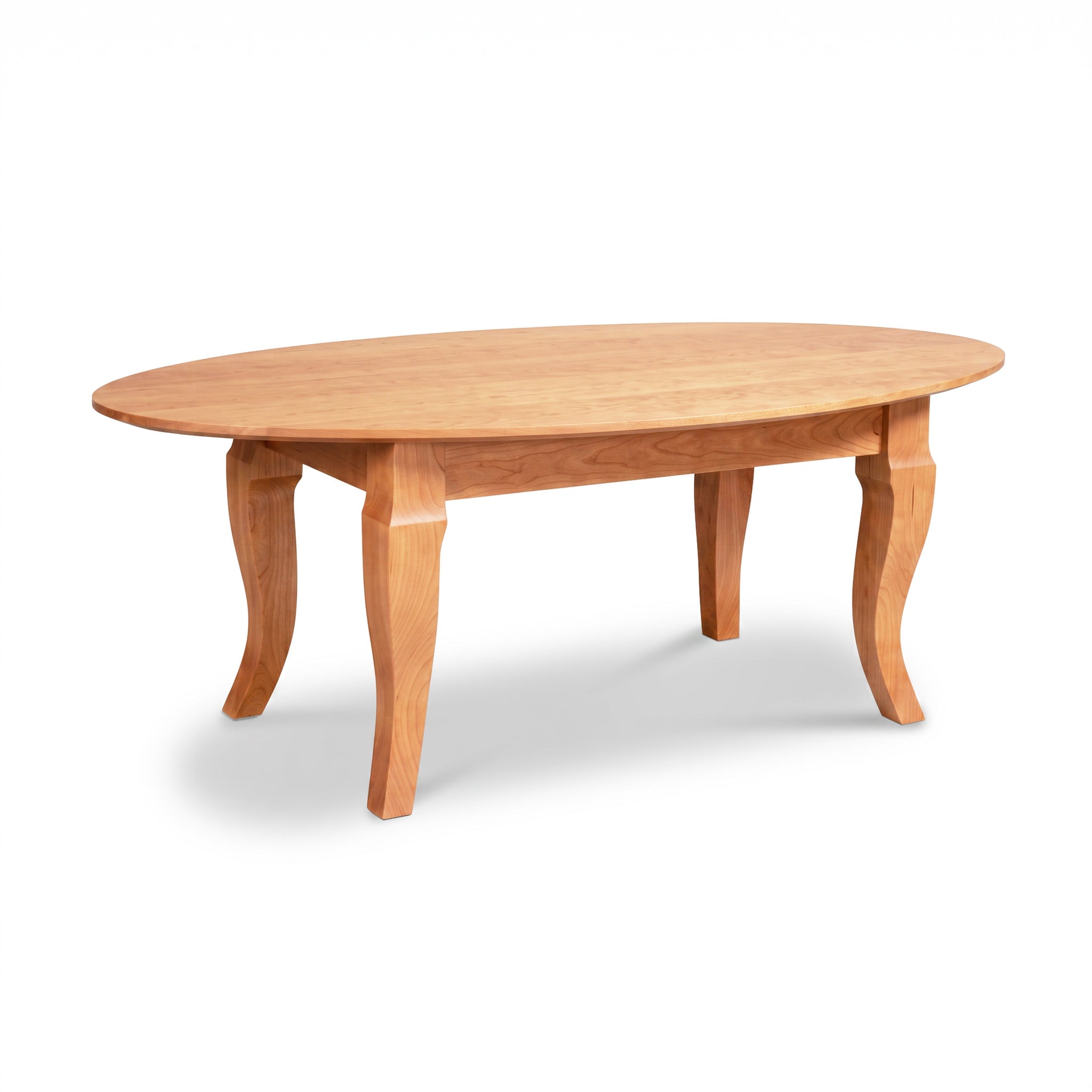 French Country Oval Coffee Table – Made in Vermont – Vermont Woods