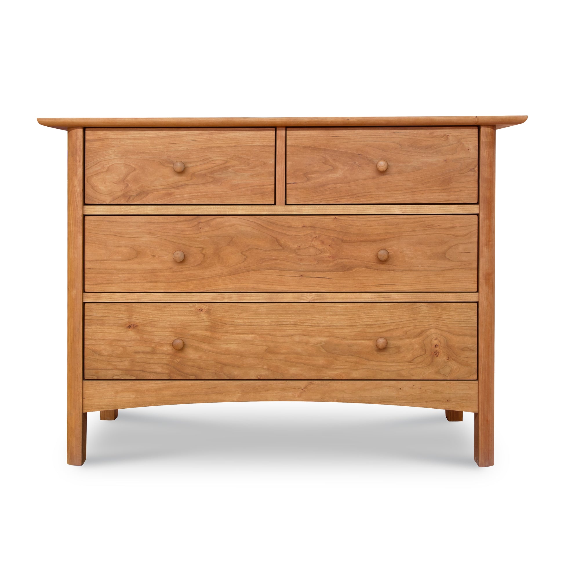 Heartwood Shaker 4-Drawer Dresser – Made in Vermont – Vermont Woods Studios Heartwood Shaker 4-Drawer Dresser – Made in Vermont – Vermont Woods Studios