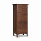 Heartwood Shaker 7-Drawer Lingerie Chest by Vermont Furniture Designs, handcrafted American wood chest with round knobs, elegant and durable.