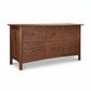 Heartwood Shaker 6-Drawer Legal File Cabinet by Vermont Furniture Designs, showcasing American craftsmanship and solid wood construction.