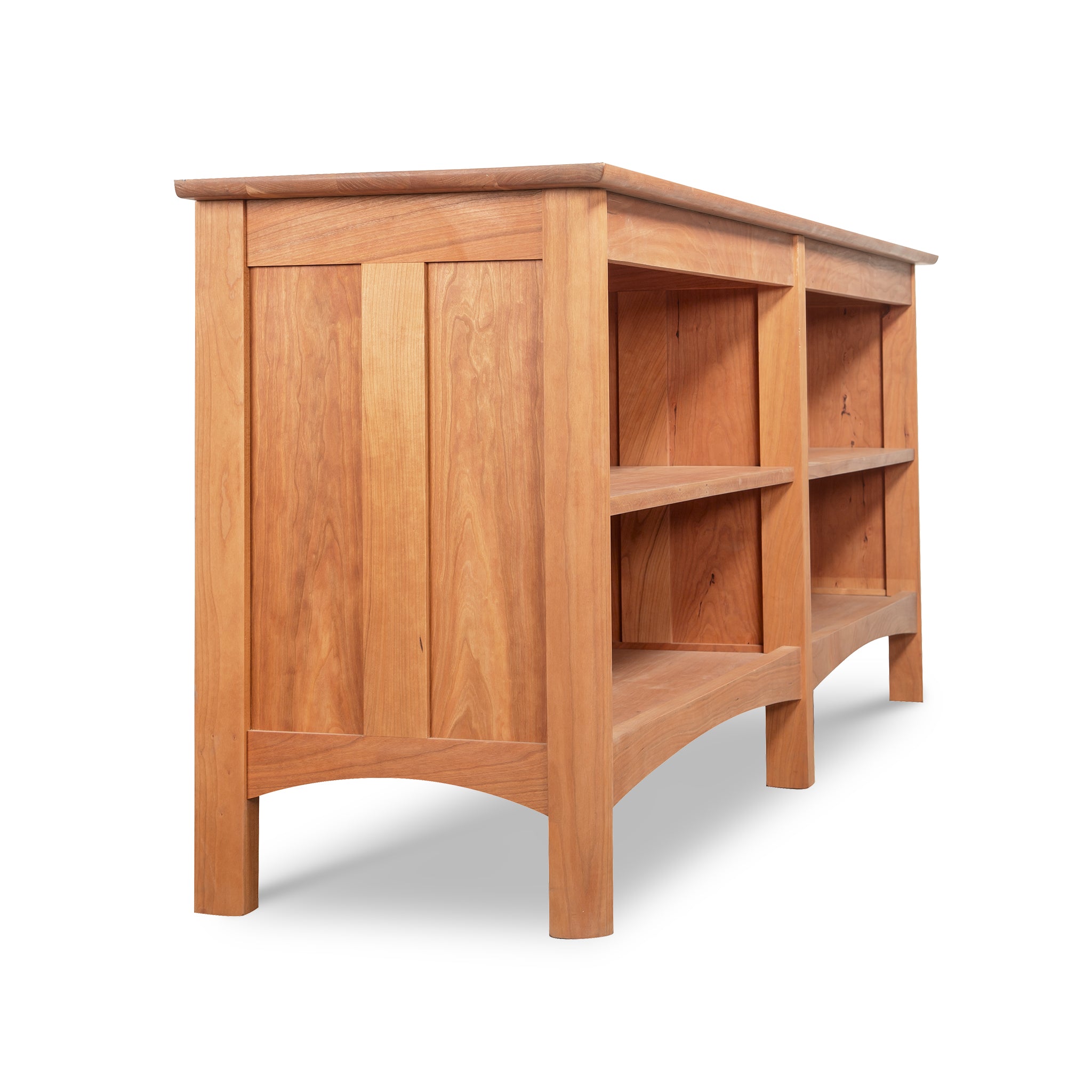 Heartwood Shaker Open Console Bookcase – Made in Vermont – Vermont