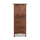 Heartwood Shaker Tall Storage Chest by Vermont Furniture Designs, featuring four drawers and a two-door cabinet in a rich dark wood finish.