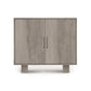 A Copeland Furniture Iso 2-Door Buffet on a plain background, perfect for dining storage.