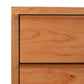 A handcrafted image of a Vermont Furniture Designs Kipling 5-Drawer Wide Chest.