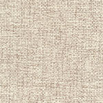 A close-up of a beige fabric texture with a woven appearance. The fabric has a grid-like pattern with interlaced threads of slightly varying shades, giving it a subtle, speckled look.