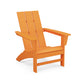 A POLYWOOD® Modern Adirondack chair, a type of outdoor furniture, on a white background.