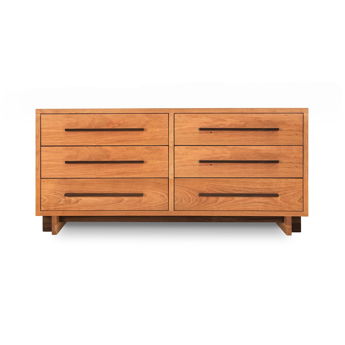 Modern American 6-Drawer Dresser by Vermont Furniture Designs, handcrafted from solid hardwood with a sleek, minimalist design, USA-made quality.