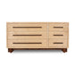 Modern American 6-Drawer Dresser #2 by Vermont Furniture Designs, crafted in solid wood with sleek horizontal handles and a contemporary look.