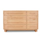 Modern American 8-drawer dresser by Vermont Furniture Designs, crafted from solid wood for spacious bedroom storage and timeless style.