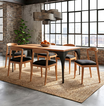 Modern Industrial Arched Table