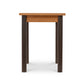This Lyndon Furniture Contemporary Farmhouse End Table - Clearance features a wooden top and black legs.