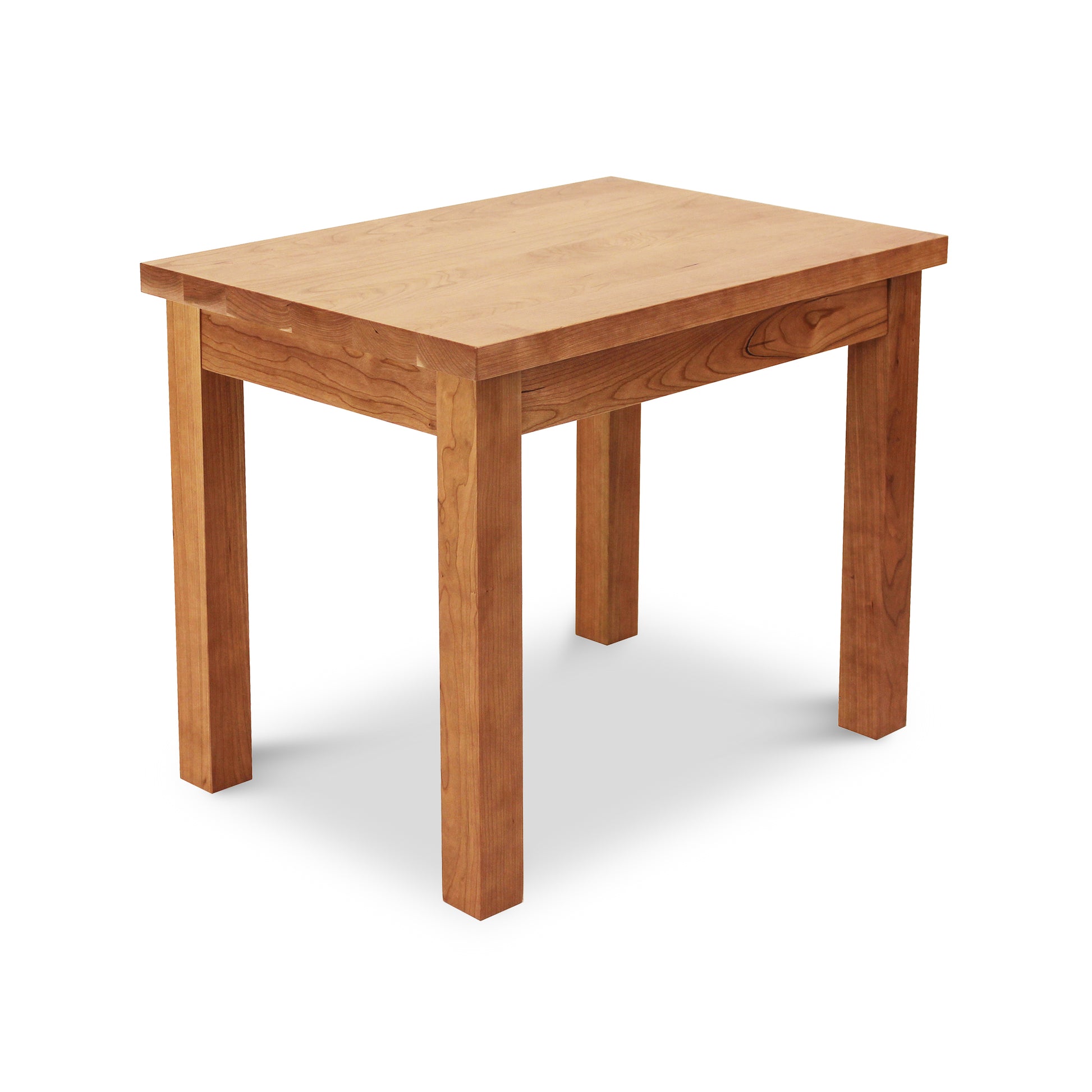 A Modern Mission End Table by Lyndon Furniture on a white background.