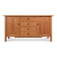 Modern Mission Sideboard by Lyndon Furniture with sleek drawers and side cabinets, showcasing handcrafted American craftsmanship in wood furniture.