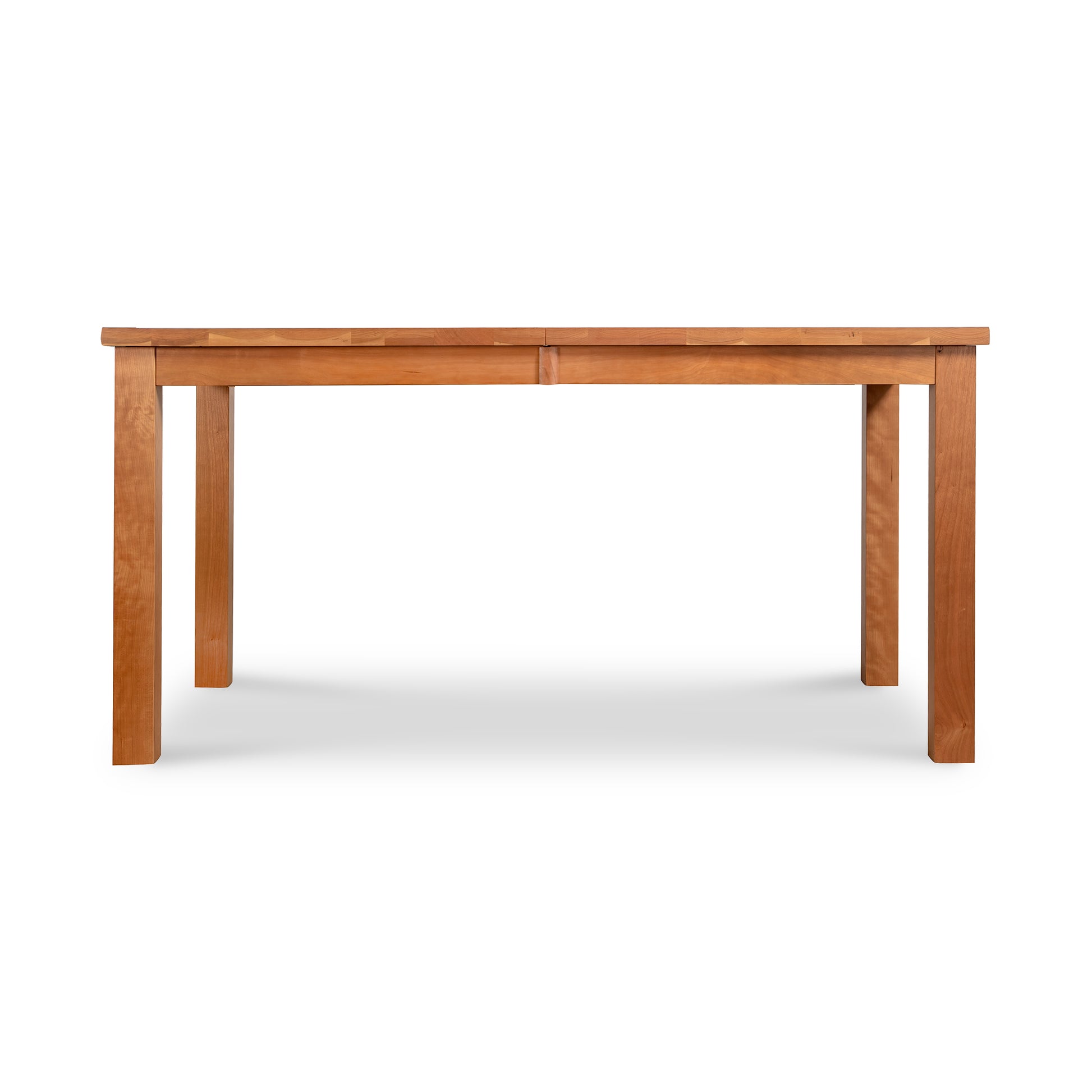An eco-friendly Lyndon Furniture Modern Mission Parsons Extension Table - Floor Model on a white background.