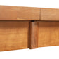 Modern Mission Parsons Extension Table by Lyndon Furniture, handcrafted from sustainably sourced wood with striking natural grain detail.