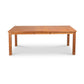 Modern Mission Parsons Extension Table by Lyndon Furniture, a rectangular dining table crafted from sustainable wood with clean, contemporary lines.