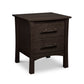 Copeland Furniture Monterey 2-Drawer Nightstand with metal handles and solid wood construction, crafted in America.