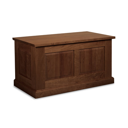 Lyndon Furniture New England Shaker Blanket Box crafted from North American hardwood, showcasing its timeless design and fine craftsmanship.