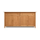 Sarah 2-Drawer, 4-Door Buffet by Copeland Furniture in a natural Shaker-inspired finish, highlighting clean lines and solid wood craftsmanship.