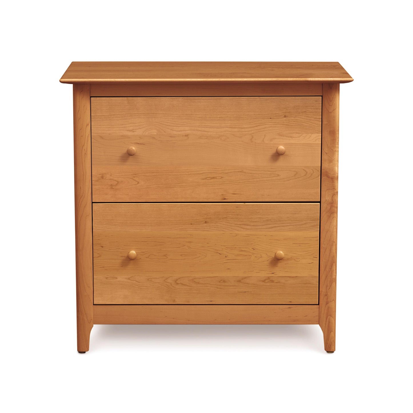 A Sarah Lateral Filing Cabinet from Copeland Furniture isolated on a white background.