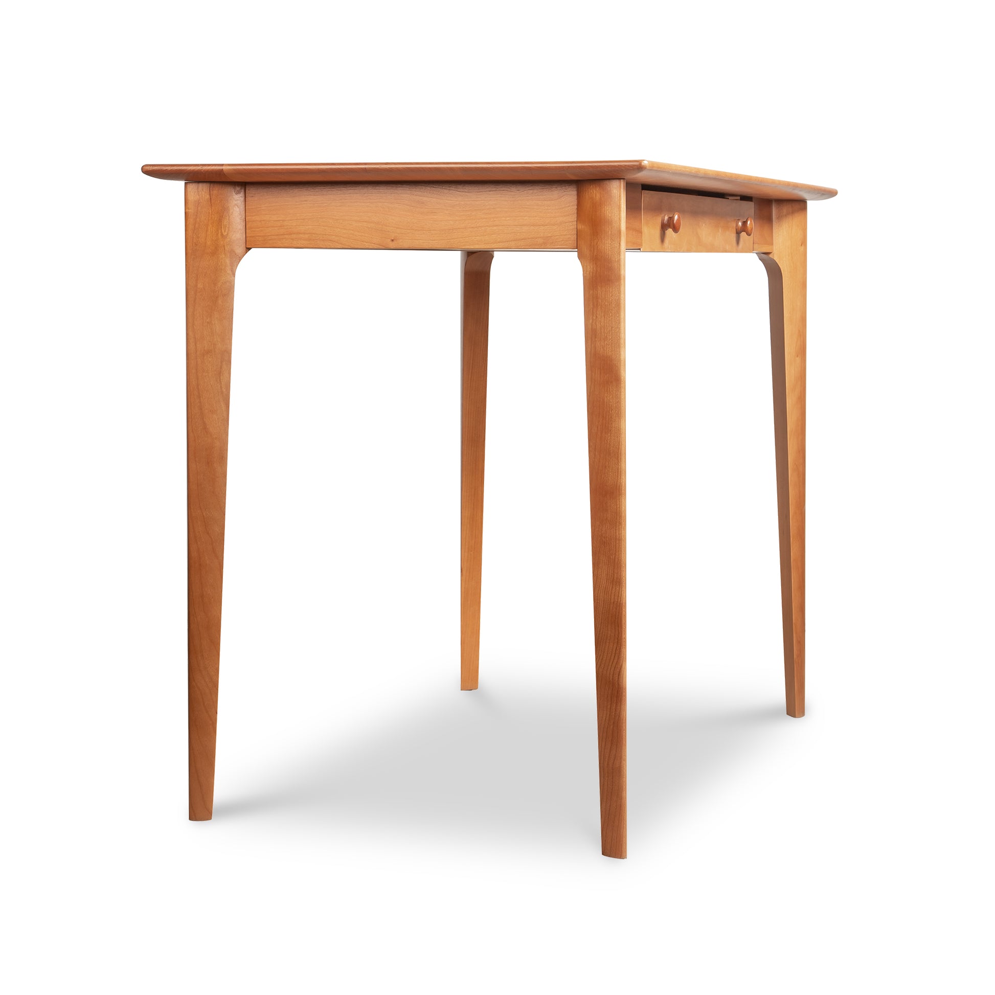 Sarah Secretary Desk by Copeland Furniture showcases premium solid wood construction, four straight legs, and a sleek rectangular top. American made quality.