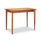 Sarah Secretary Desk by Copeland Furniture, crafted in solid wood with a flat top, four sturdy legs, and two spacious front drawers.