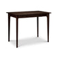 Sarah Secretary Desk by Copeland Furniture in solid wood, Shaker tapered legs, central drawer, and rectangular top. American made craftsmanship.