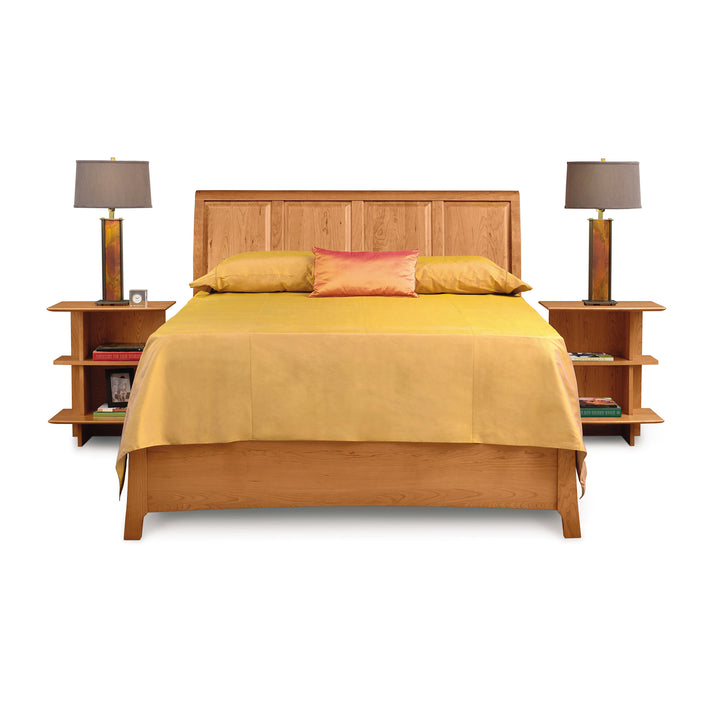 Beds: Wooden Sleigh Beds - Vermont Woods Studios