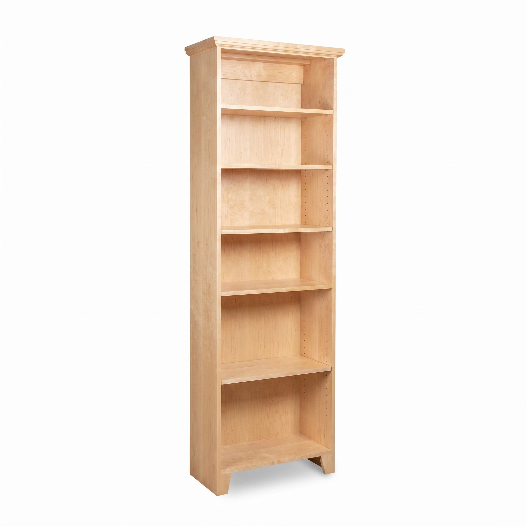 Shaker Bookcase – Solid Wood, Made in Vermont – Vermont Woods Studios