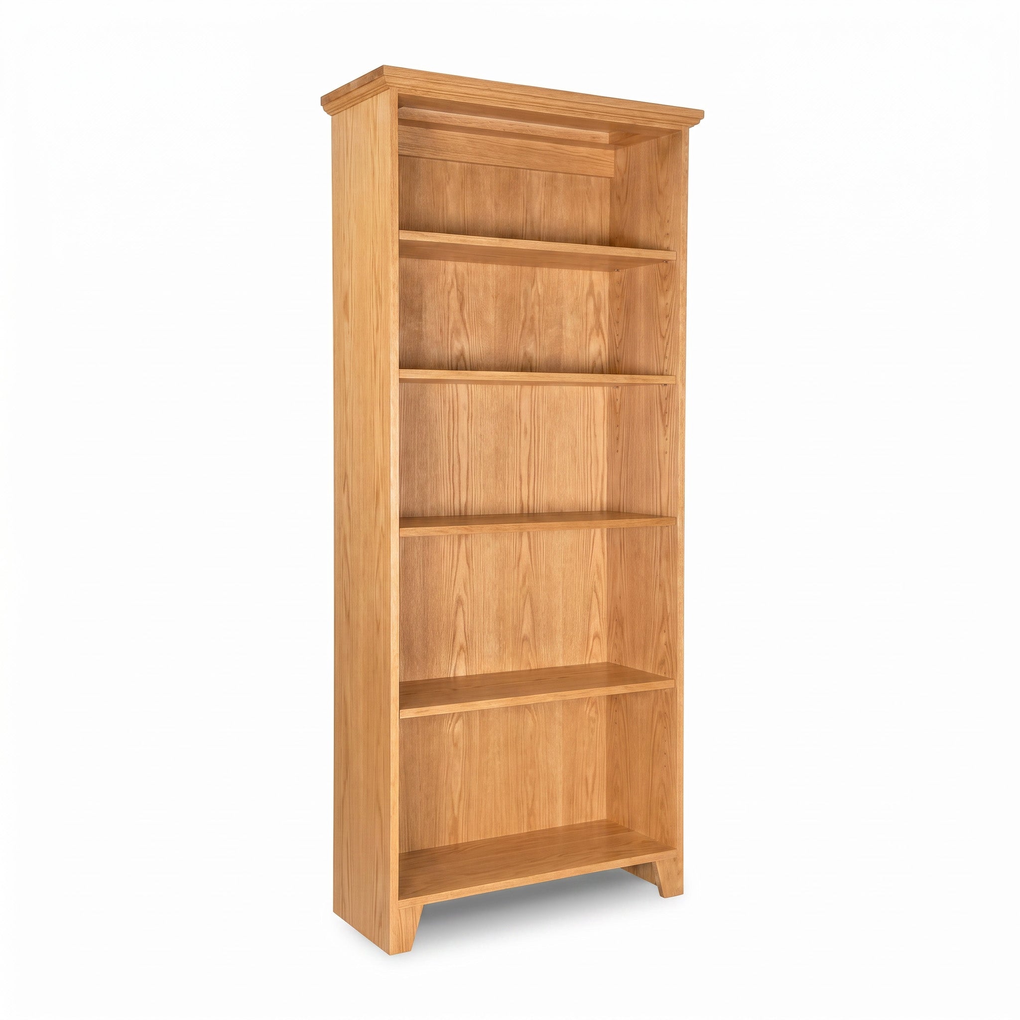 Shaker Bookcase – Solid Wood, Made in Vermont – Vermont Woods Studios
