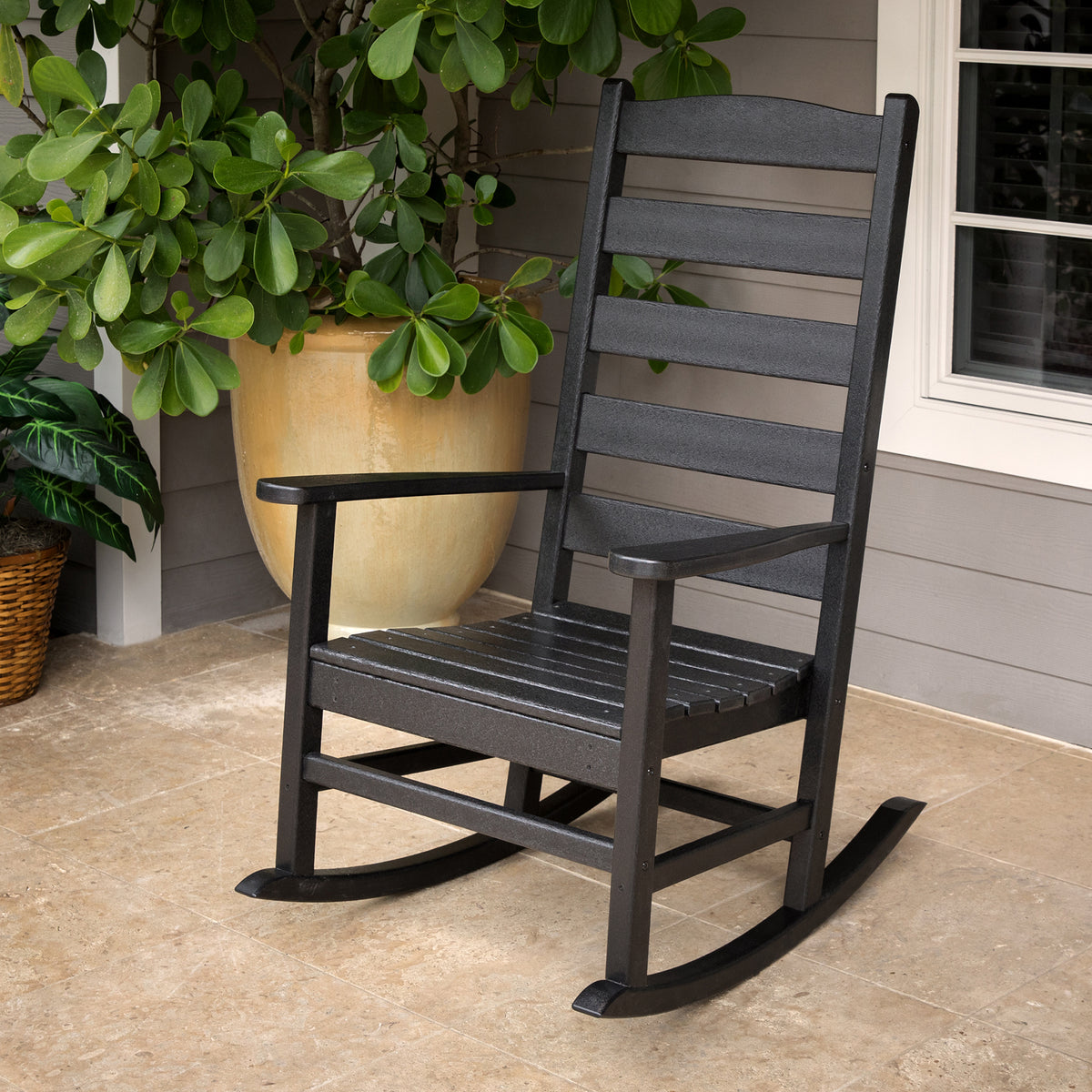 POLYWOOD Shaker Porch Rocking Chair – Outdoor – Vermont Woods Studios