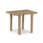 A simple Copeland Furniture Sierra Rectangular End Table with four legs on a white background.