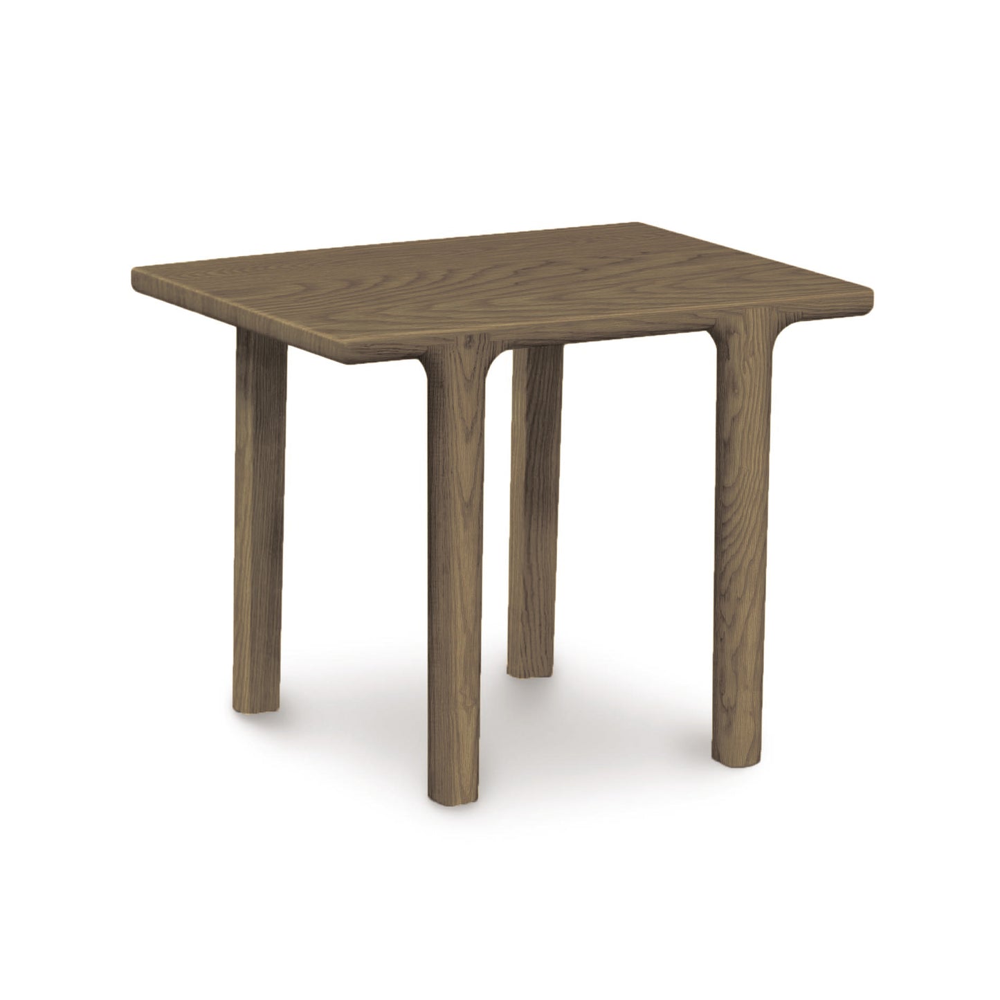 The Copeland Furniture Sierra Rectangular End Table adds a touch of modern personality with its sleek design and wooden legs, making it the perfect addition to any Sierra seating arrangement.