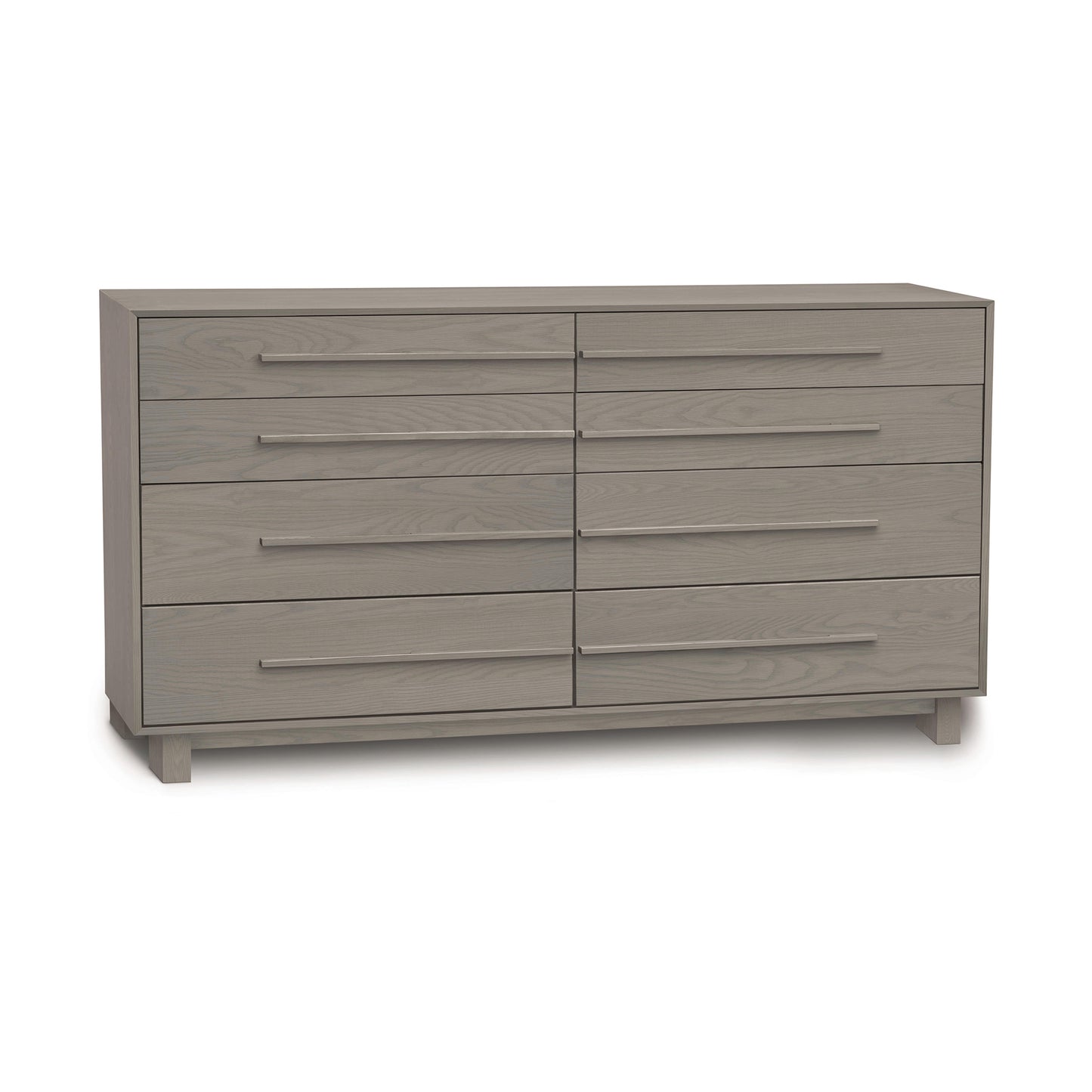 A modern Copeland Furniture Sloane 8-Drawer Dresser crafted from sustainably harvested wood, displayed on a white background.