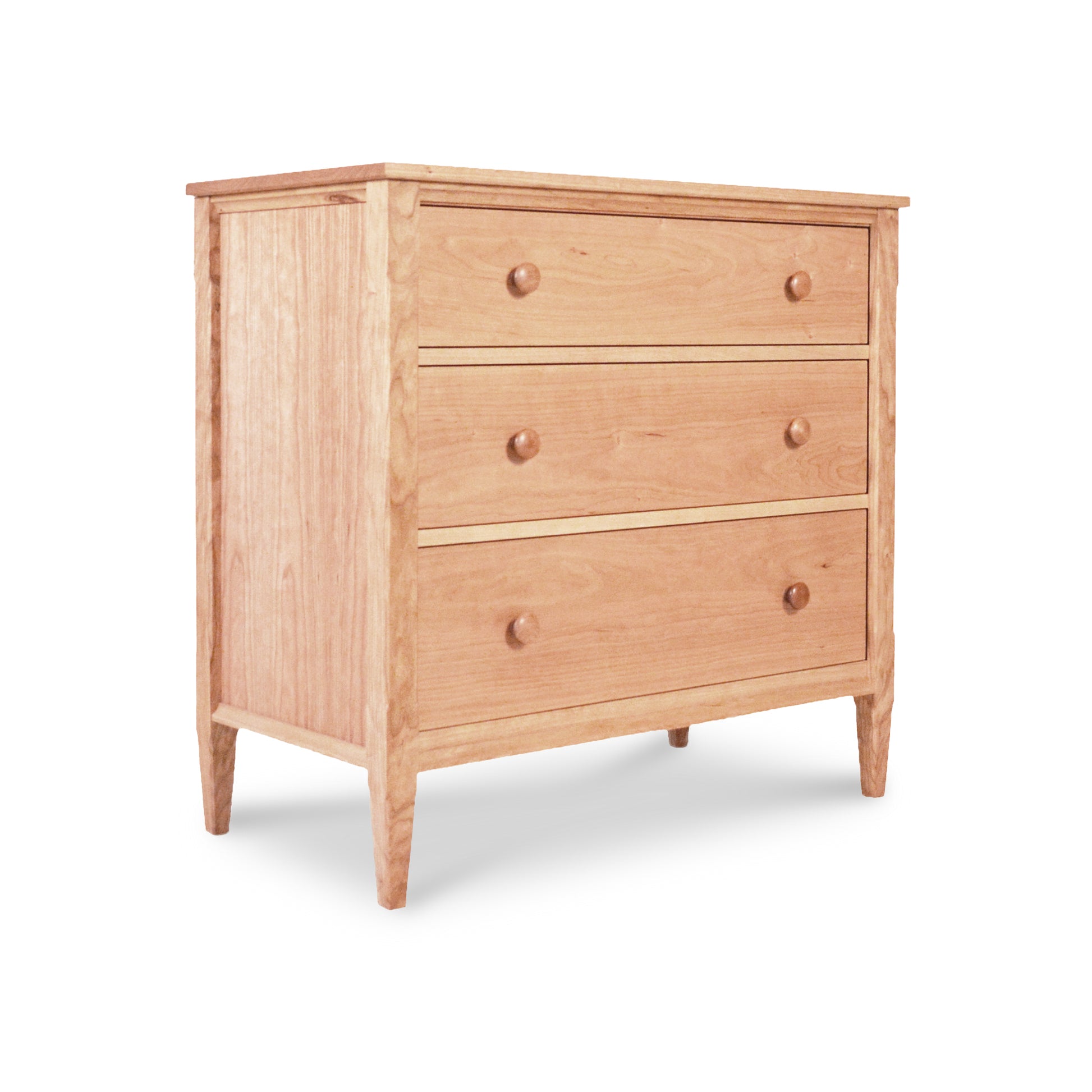 Vermont Shaker 3-Drawer Chest Solid Wood Vermont Woods Studios Vermont Shaker 3-Drawer Chest Solid Wood Vermont Woods Studios