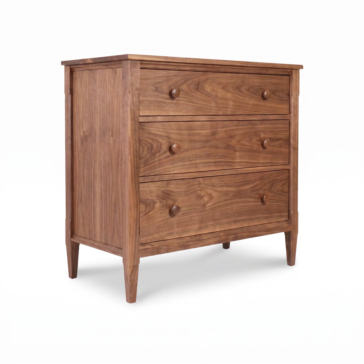 3 chest dresser Vermont Shaker 3-Drawer – Solid Wood – Vermont Woods Studios or Scandinavian decor.Perfect for Color:stormy Black Floral Sleeveless Babydoll sept influencer