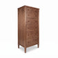 Vermont Shaker Lingerie Chest by Maple Corner Woodworks with six wooden drawers, rounded knobs, and elegant tapered legs in classic shaker design.