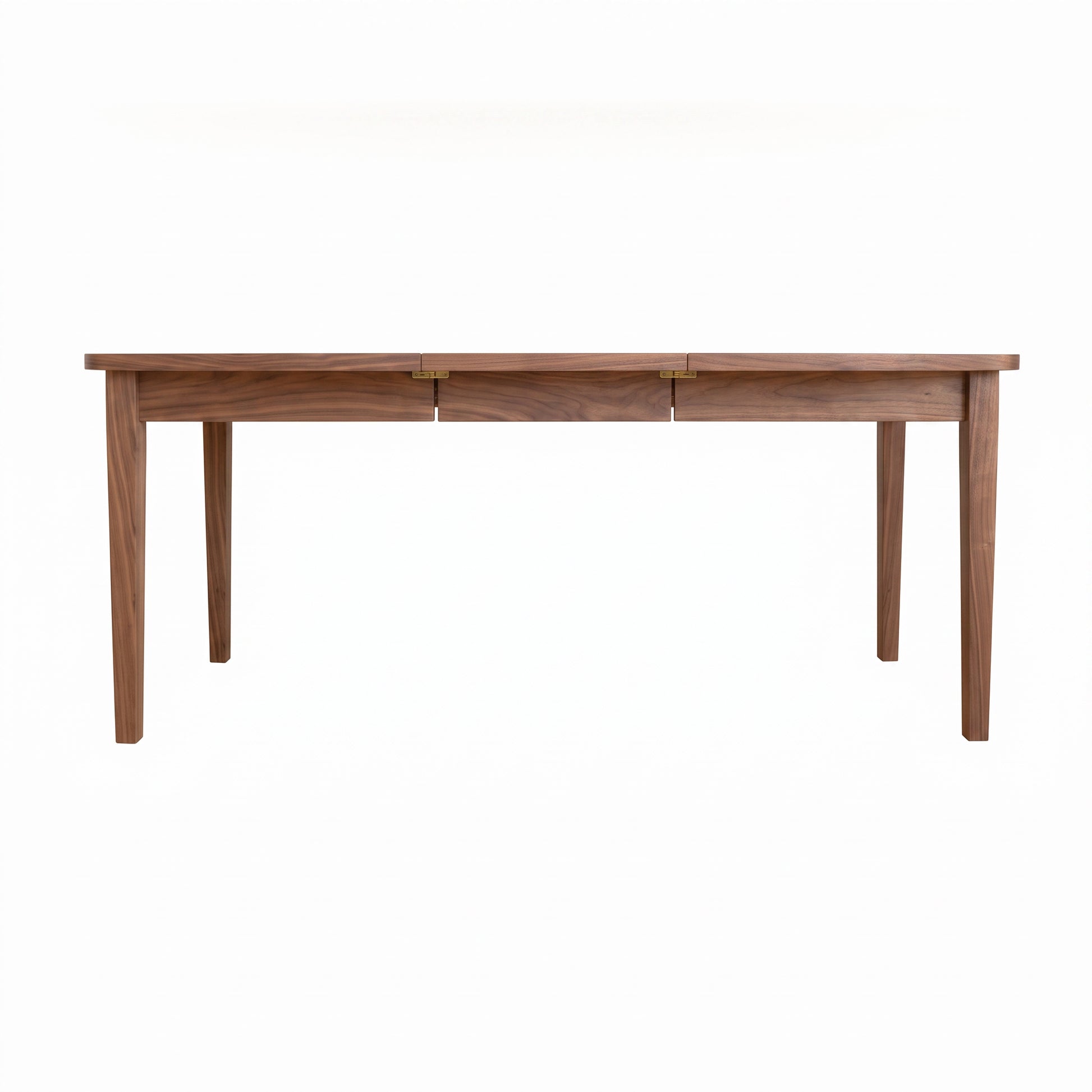 Vermont Shaker Oval Extension Dining Table by Maple Corner Woodworks, showcasing handcrafted solid wood craftsmanship and elegant oval design.