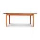 Vermont Shaker Oval Solid Top Dining Table by Maple Corner Woodworks with four legs and solid wood finish, American made, high quality craftsmanship.