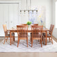Country Shaker Side Chair by Vermont Woods Studios featured with dining table, showcasing handcrafted American-made wood furniture.